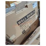Wall shield 30" x 24" stainless steel Wall shield 30" x 24" stainless steel