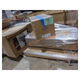 Skid 24" Vanity, Essence Elongated Toilet, Carton Skid 24" Vanity, Essence Elongated Toilet, Carton