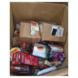 Large Box Lot Assorted Home Improvement Items Large Box Lot Assorted Home Improvement Items