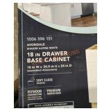 18" Drawer Base Cabinet Assembly Required 18" Drawer Base Cabinet Assembly Required