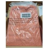 1 coral pink throw blanket 60" x 86" 1 coral pink throw blanket 60" x 86"