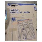 Vertical Shed Assembly Required Vertical Shed Assembly Required