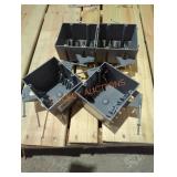 4 gray 2 gang switch boxes 4 gray 2 gang switch boxes