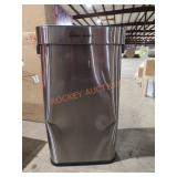 Stainless Steel Open Top Trash Can Stainless Steel Open Top Trash Can