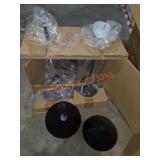 2 Pendant Lights One Damaged 2 Pendant Lights One Damaged