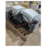 Gray reclining loveseat Gray reclining loveseat