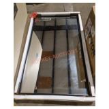 Rectangular Mirror With Black Edging Rectangular Mirror With Black Edging