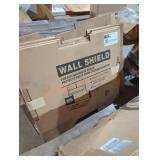 Wall shield 30" x 24" stainless steel Wall shield 30" x 24" stainless steel