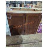 29" x 13" x 33" brown wall cabinet 29" x 13" x 33" brown wall cabinet