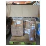 Decorative Arm Chair, 36" x 84" Glass Barn Door, Decorative Arm Chair, 36" x 84" Glass Barn Door,
