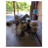 Assorted Rolls of Carpet and Laminate Flooring, Assorted Rolls of Carpet and Laminate Flooring,