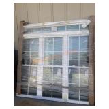 80�x80� White Window with Transom 80�x80� White Window with Transom