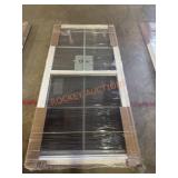 Ellison 36�x72� White Window with Grids Ellison 36�x72� White Window with Grids