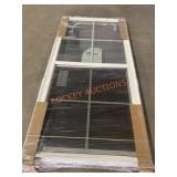 Ellison 36�x72� White Window with Grids Ellison 36�x72� White Window with Grids