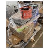 Garbage Can, Fan, Interlocking Foam Flooring Garbage Can, Fan, Interlocking Foam Flooring