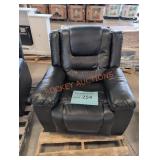 Leather Swivel Recliner Rocker Chair Leather Swivel Recliner Rocker Chair