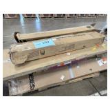 10� Offset LED Umbrella, Door Slab, Umbrella Base; 10� Offset LED Umbrella, Door Slab, Umbrella Base;