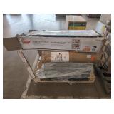 HDX Shelving, Wire Fencing, Porcelain Tile Pallet HDX Shelving, Wire Fencing, Porcelain Tile Pallet