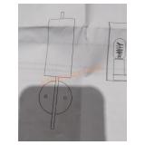 Glass Wall Sconces Qty 2