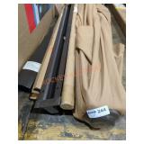 Tan Patio Umbrella w Accessories