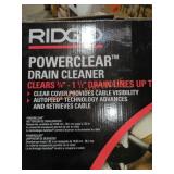 Ridgid Power clear Drain Cleaner