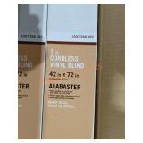 42"x72" Vinyl Blinds Qty 6