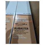 46"x64"Vinyl Blinds Qty 6