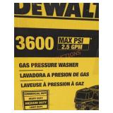 DeWalt 3600 PSI Gas Pressure Washer