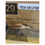 36" Wall Cabinet Assembly Required