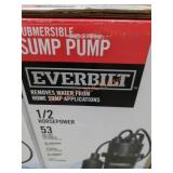 Submersible Sump Pump