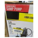 Submersible Sump Pump
