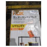 4 Shelf Storage Unit Assembly Required