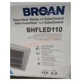 Broan Ventilation Fan w Light/Heater