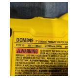 DeWalt 7" Rotary Polisher
