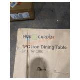 Iron Patio Table