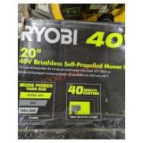 Ryobi Electric 20" Self Propelled Lawnmower Kit