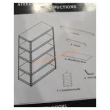 Steel Storage Rack Assembly Required