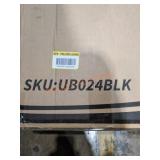 35" Black Wheeled Umbrella Base