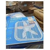 1 Lasko box fan