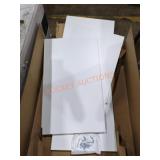 4 White Shelf Boards