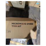 Microwave Trim Kit White;