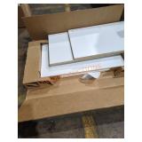 4 White Boards Shelfs