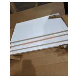 4 White Boards Shelf