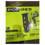 Ryobi One+ 16 GA Straight Finish Nailer