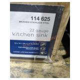 22 Gauge Single Bowl Sink