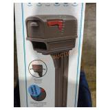 Mocha Plastic Mailbox &Post Kit