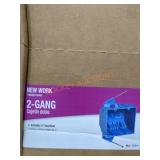 2 Gang 32 cu in Wall Boxes