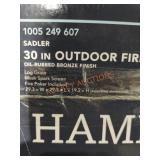 30" Outdoor Fire Pit