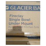 Fireclay Single Bowl Under Mount Sink
