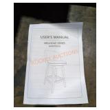 Qty 1 Barstool Assembly Required